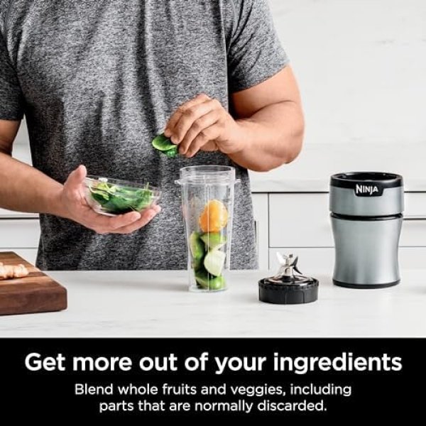 Ninja BN301 Nutri-Blender Plus Compact Personal Blender, 900-Peak-Watt Motor - Image 5