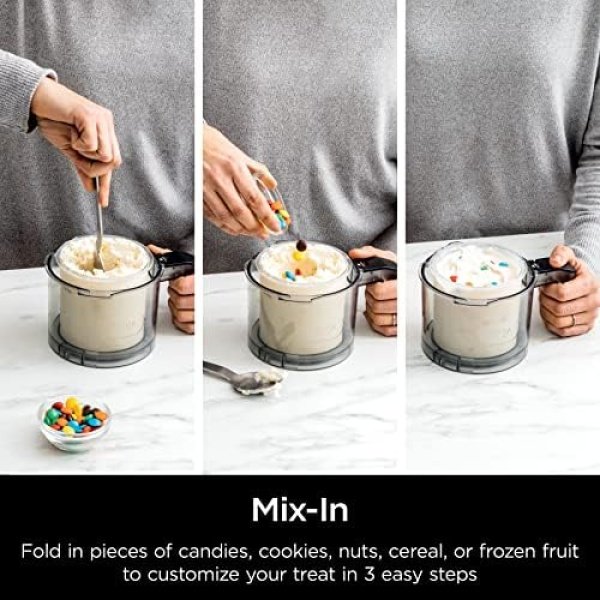 Ninja NC501 CREAMi Deluxe 11-in-1 Ice Cream & Frozen Treat Maker for Ice Cream - Image 9