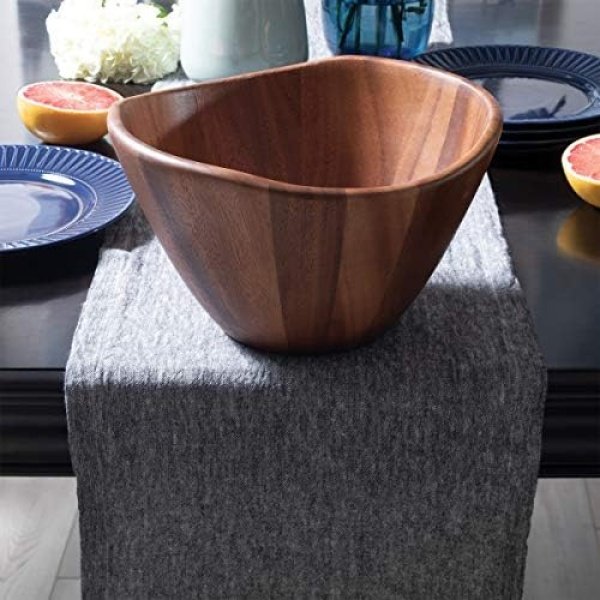 Acacia 12 x 7 Wave Bowl - Image 5