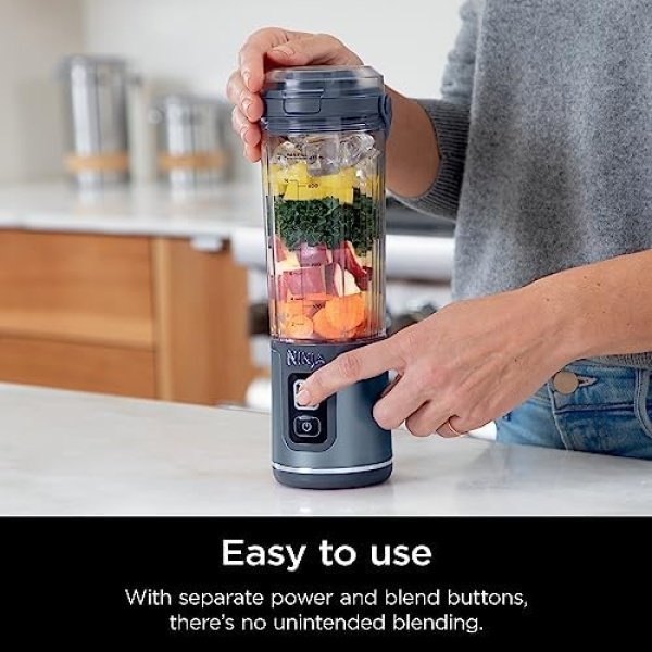 Ninja BC51NV Blast Portable Blender, Cordless, 18oz. Vessel, Personal - Image 4
