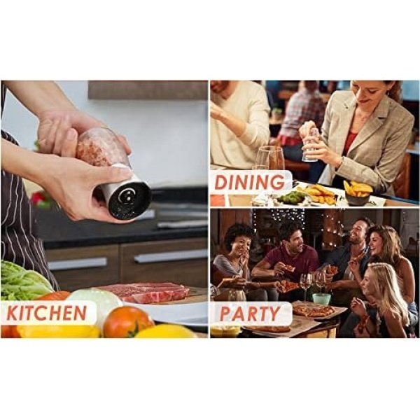 Original Stainless Steel Salt or Pepper Grinder - Top Spice Mill - Image 6