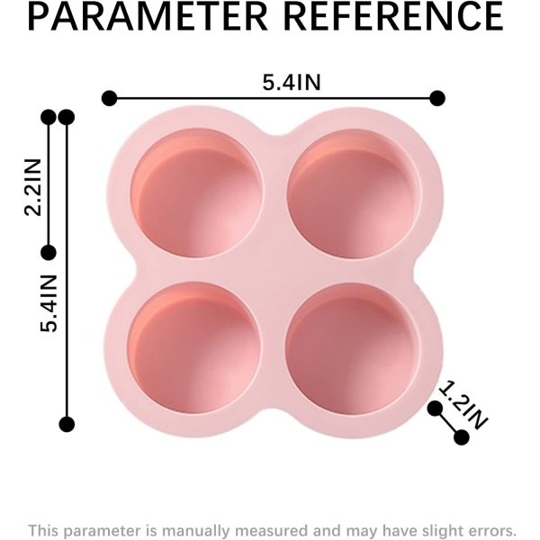 Reusable Silicone Air Fryer Egg Mold, Non-Stick Air Fryer Baking Pan - Image 6