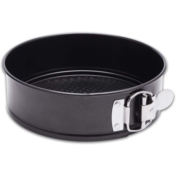 HIWARE 7 Inch Non-stick Springform Pan/Cheesecake Pan/Leakproof Cake Pan
