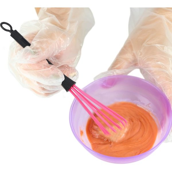 12 Pack Hair Color Whisk Mini Whisk for Hair Dye Color Mixing Christmas Gifts - Image 4