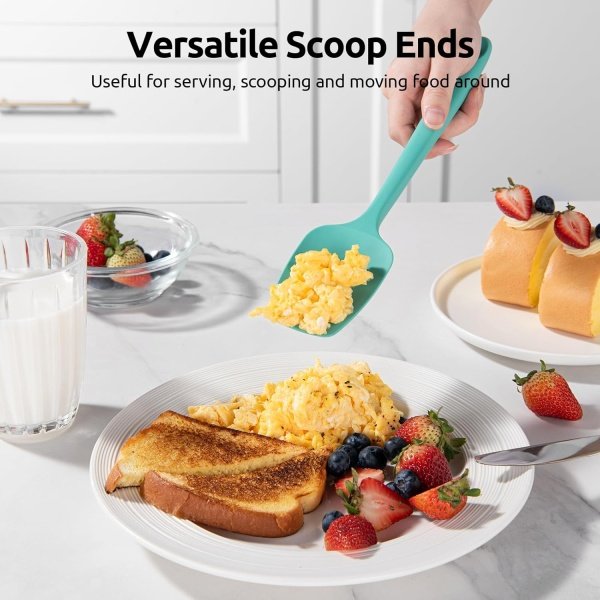 High Heat Resistant Silicone Spatula: U-Taste 600ºF Hot-Proof Food Grade Rubber - Image 7