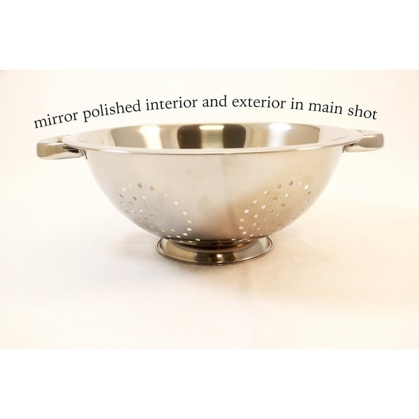 ExcelSteel Heavy Duty Handles and Self-draining Solid Ring Base Stainless Steel - Image 3