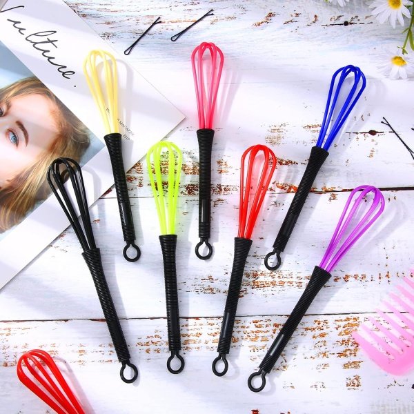 12 Pack Hair Color Whisk Mini Whisk for Hair Dye Color Mixing Christmas Gifts - Image 7