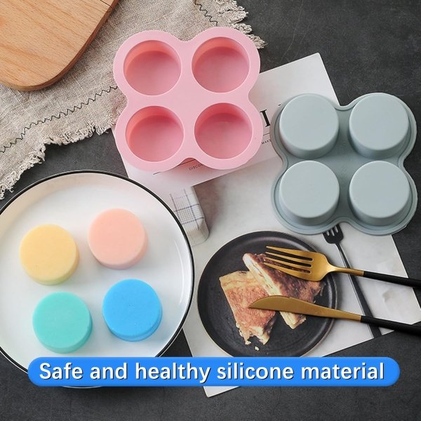 Reusable Silicone Air Fryer Egg Mold, Non-Stick Air Fryer Baking Pan - Image 2