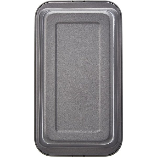 Amazon Basics Rectangular Baking Bread Loaf Pan, 9.5 x 5 Inch, Set of 2 - Image 3
